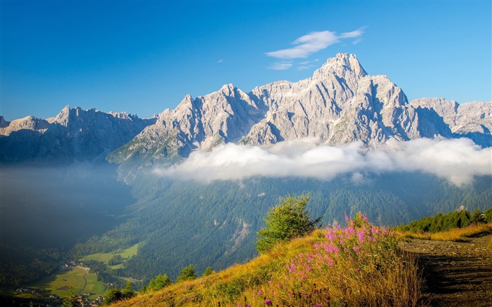 Dolomites mountains-Scenery HD Wallpaper Visualizações:10842