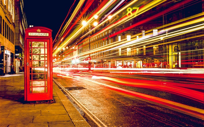 London telephone long exposure-Life HD Wallpaper Views:8820 Date:2017/8/12 3:09:31