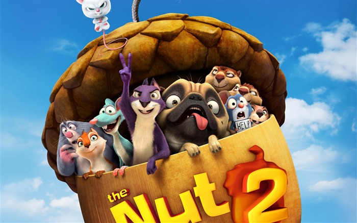 The Nut Job 2 Nutty by Nature-2017 Película Fondo de pantalla HD Vistas:6203