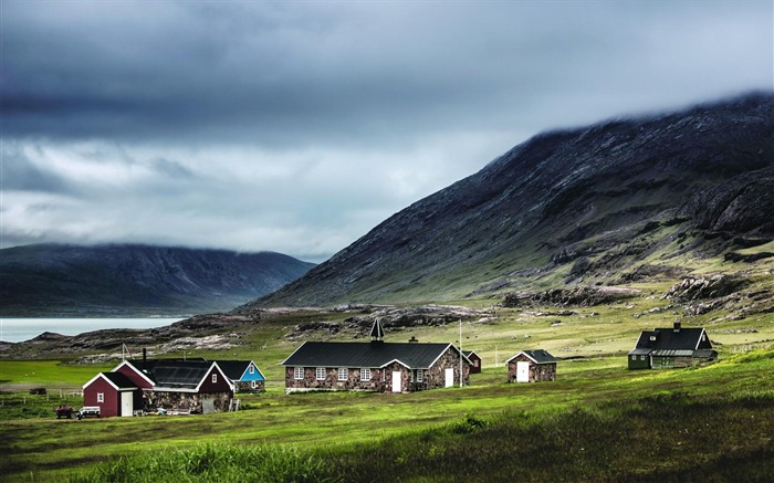 Casas kujataa groenlandia-National Geographic fondo de pantalla Vistas:9422