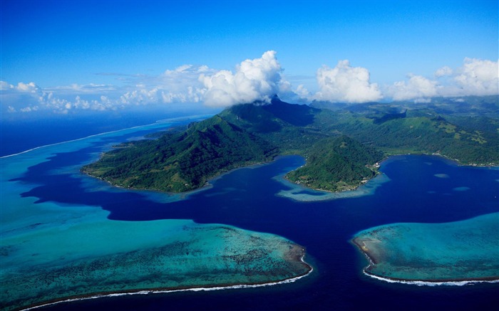 Raiatea sociedad islas francés-National Geographic fondo de pantalla Vistas:8880