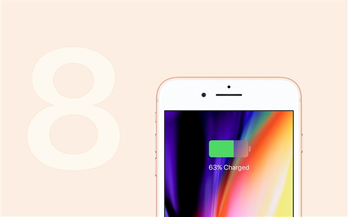 Carregamento sem fio - Apple 2017 iPhone 8 HD Wallpaper Visualizações:6582