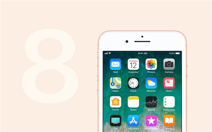 Papel de parede iOS 11-Apple 2017 iPhone 8 HD Visualizações:7070