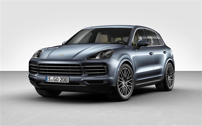 2018 Porsche Cayenne Suv Voiture Fond d'écran HD Vues:28042