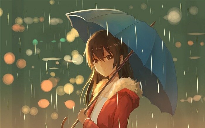 Girl umbrella rain art 2017 Anime Wallpaper Views:15020 Date:2017/10/5 7:48:32