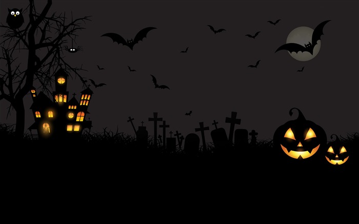 Happy Halloween Night 2017 HD Wallpapers Visualizações:12591