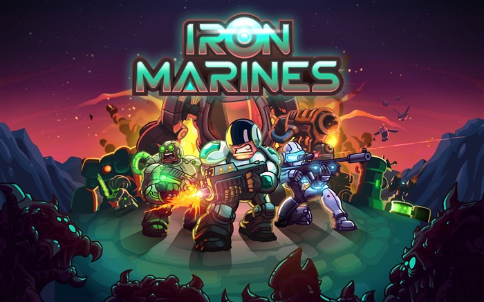 Iron Marines Fond d'écran du jeu 2017 Vues:6250