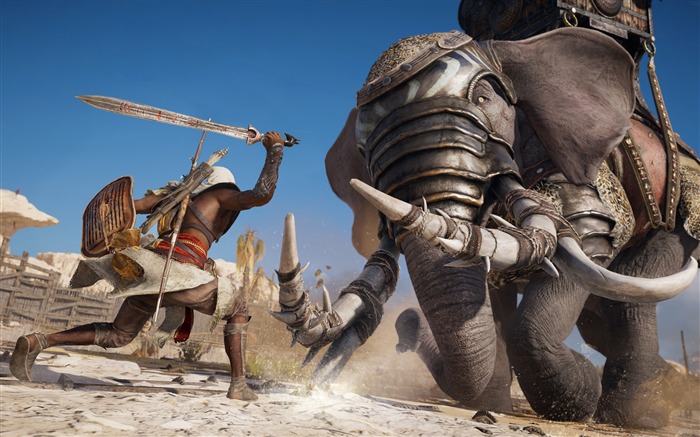 Assassins Creed Origins Screenshot 2017 Game HD Wallpaper Visualizações:7571