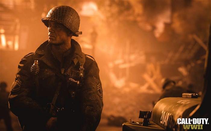 Call of duty ww2 2017 Game HD Wallpaper Visualizações:8534