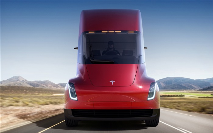 Red tesla electric trucks 2017 High Quality Wallpaper Views:6221 Date:2017/11/25 0:06:06