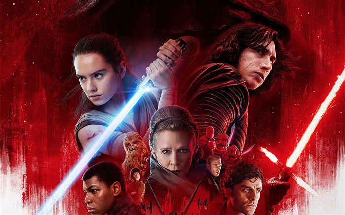 2017 Star Wars The Last Jedi 4K HD Poster Views:8698 Date:2017/12/8 20:28:22