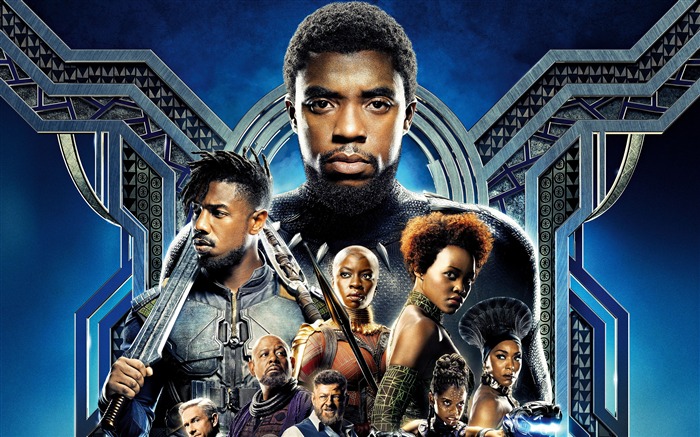 Póster Black Panther 2018 4K HD Vistas:9412