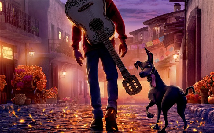 Coco 2017 Filmes de desenhos animados 4K HD Poster Visualizações:15826