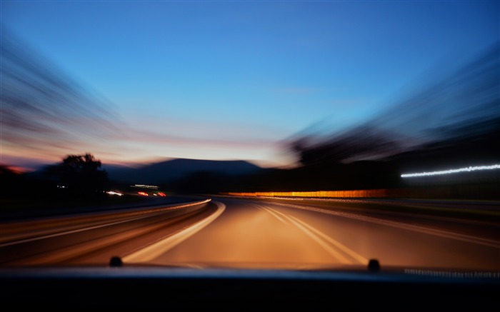 Highway morning sun long exposure 4K Ultra HD Views:11472 Date:2017/12/14 9:58:23