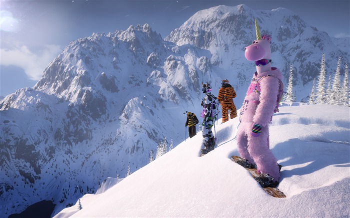 Costumes amusants, Steep, Jeu, 4K Vues:8872