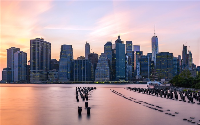 New York Manhattan skyscrapers landscape Views:12567 Date:2018/1/3 2:53:27