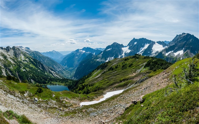 2018, Windows 10, paisaje, tema, 4K, HD Vistas:48641