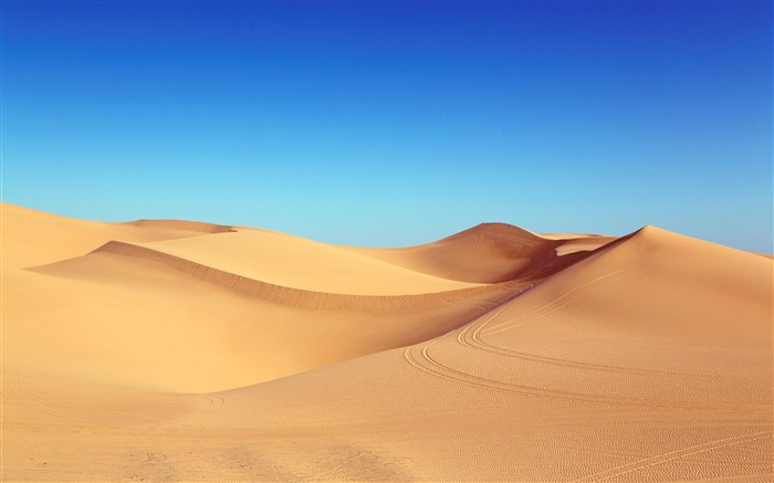 Vasto, desierto, azul, cielo, naturaleza, paisaje Vistas:12023