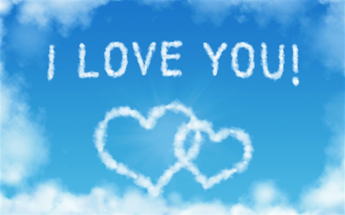 I Love You heart cloud 2018 valentine day Views:7842 Date:2018/2/14 2:55:52