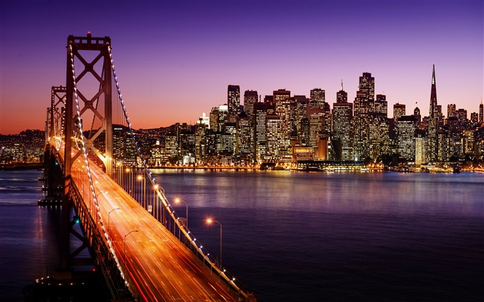 États-Unis, Golden Gate Bridge, nuit, paysage Vues:22107