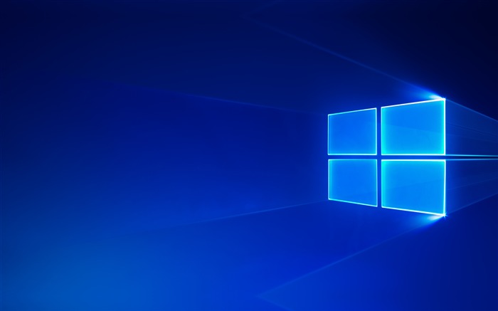 Windows 10, bureau, éblouissement, conception Vues:30654