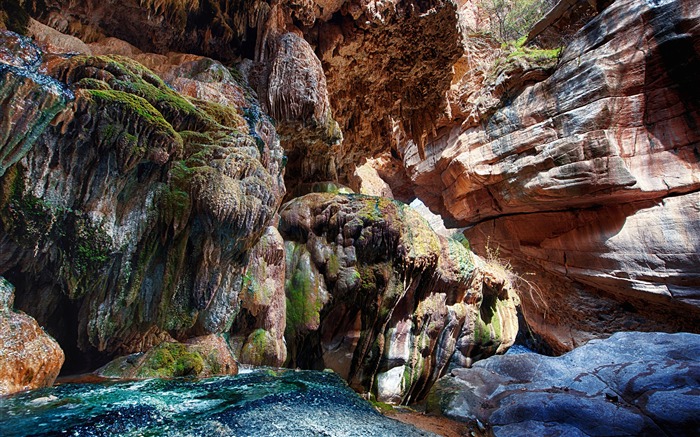 Armenia, Karst geomorfológico, caverna, primer plano Vistas:12872