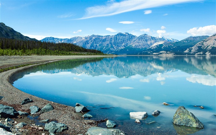 Montaña, lago, naturaleza, 4k, hd, paisaje Vistas:48143