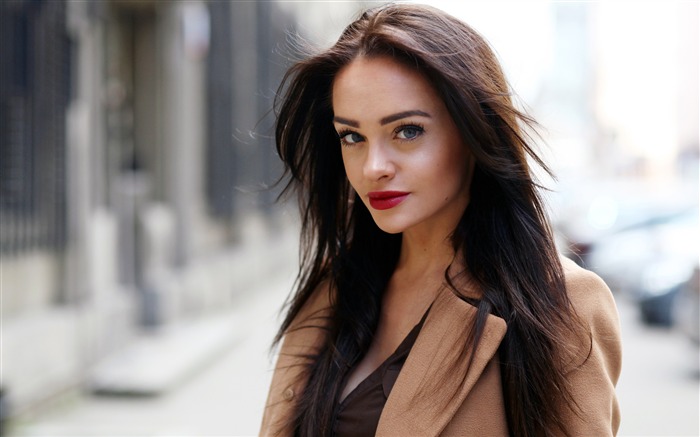 Europeo, cabello castaño, modelo de moda, fotografía Vistas:14737