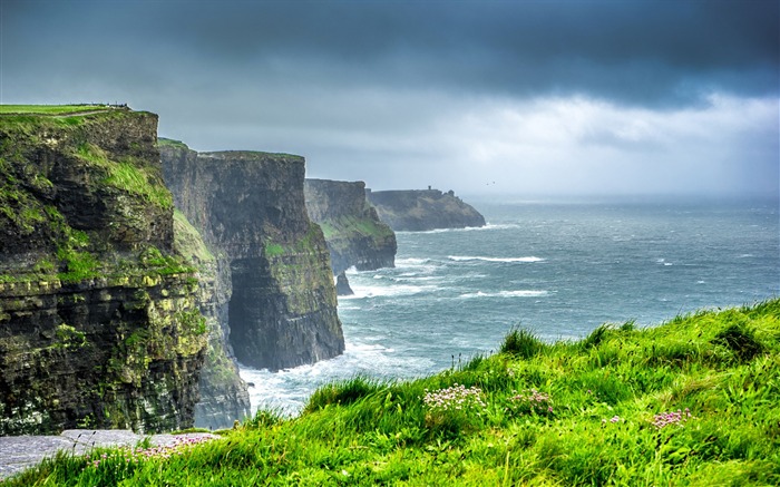 Ireland moher coast cliffs gray cloud Views:15658 Date:2018/5/5 10:29:43