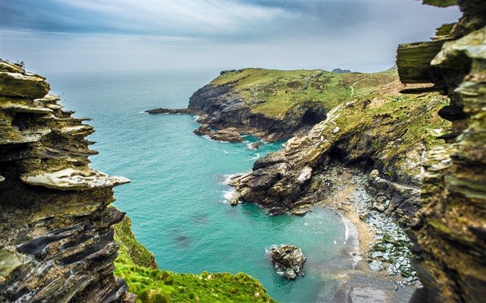 united kingdom ocean coast cliff sea bay Views:9792 Date:2018/5/9 9:10:11