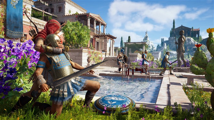 2018, Assassins Creed, Odyssey, Área De Trabalho Visualizações:9413