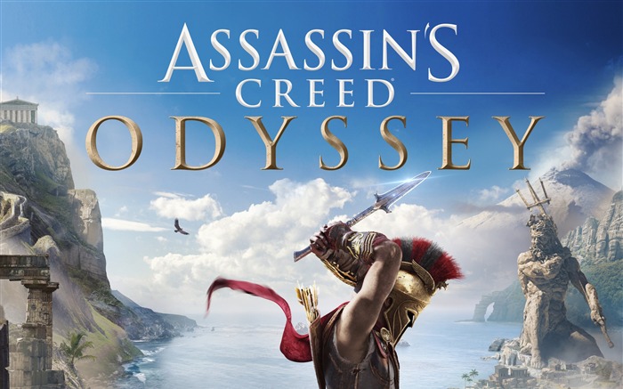 Assassins Creed, Odyssey, 2018, Jeu, 4K, Affiche Vues:24664