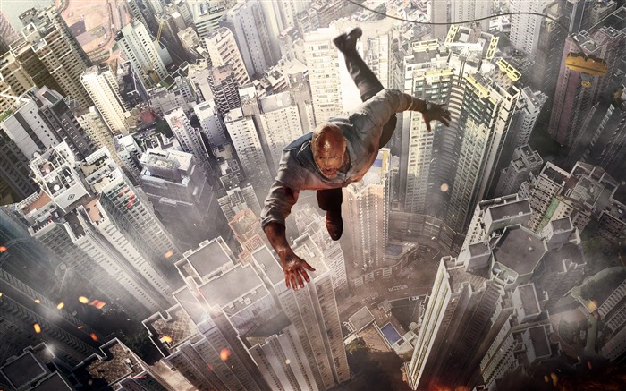 2018, Skyscraper, Dwayne Johnson, Affiche Vues:11004