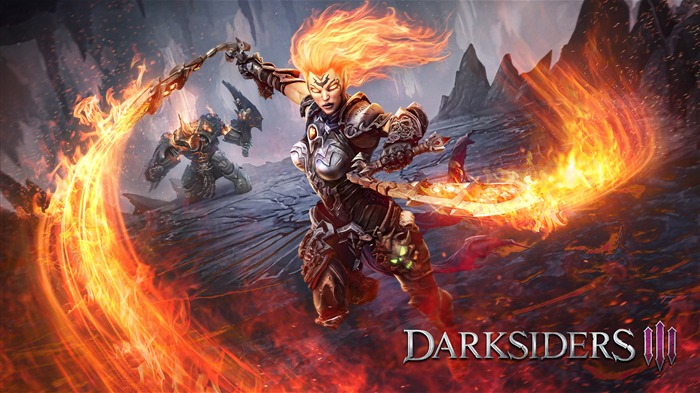 Darksiders III, 2018, HD, juego, cartel Vistas:6373