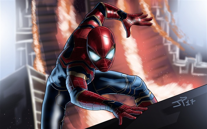 Spider Man Avengers Infinity War Anime Design Views:16939 Date:2018/7/19 22:11:30