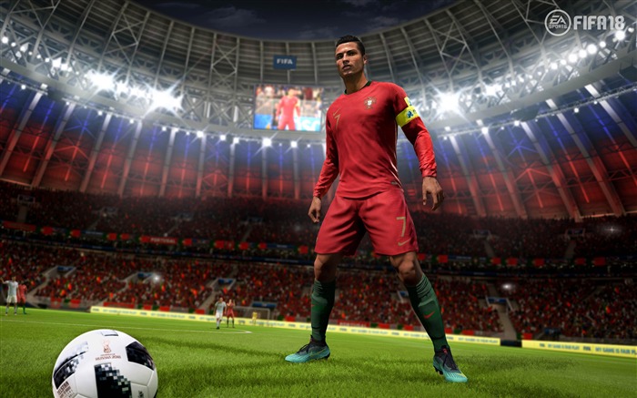 FIFA 18, Cristiano Ronaldo, 2018, Jeux Vues:9212