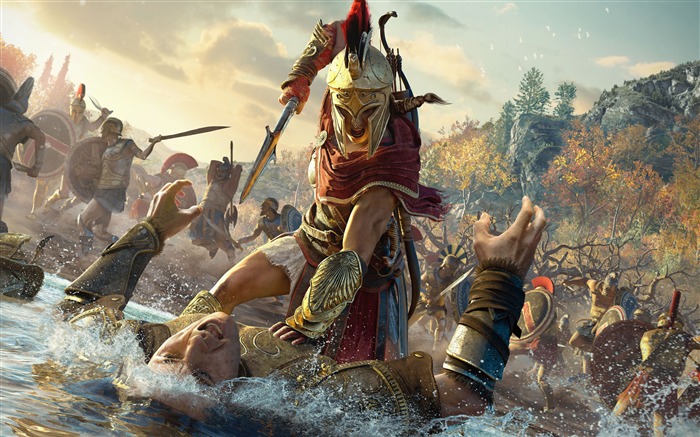 Assassins Creed, Odyssey, 2018, Capture d'écran du jeu Vues:11746