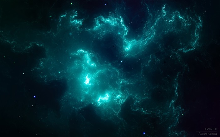 Universe Nebula Teal Turquoise HD Views:19435 Date:2018/9/12 6:51:19