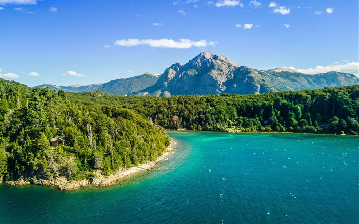 Vert, Île, Jungle, Océan, 2018, Paysage Vues:7812