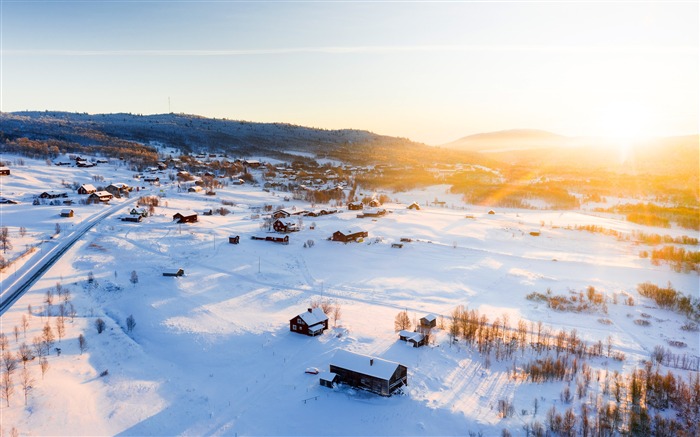 2018, Invierno, Nieve, Montañas, Sol, Mañana Vistas:7494