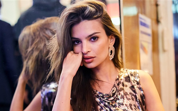 Emily Ratajkowski, 2018, modelo de charme, HD, foto Visualizações:6882