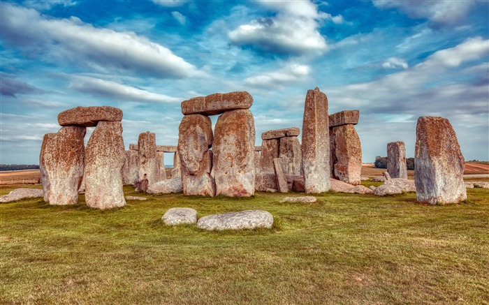 Inglaterra, stonehenge, outono, natureza, paisagem Visualizações:12218