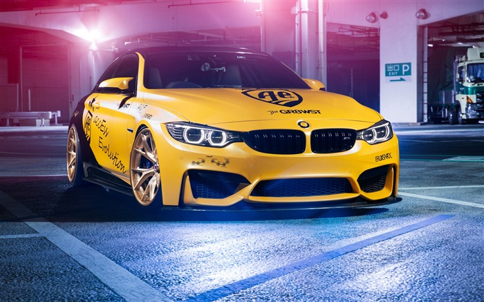 BMW、イエローシリーズ、M4、HRE、ホイール、写真 ブラウズ:10839