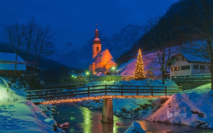 Ramsau Christmas, 2018, Bing, Wallpaper 찾아보기 :10278