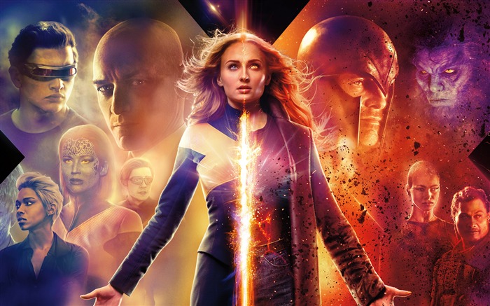 2019, Dark Phoenix, 4K, Filme, Poster Visualizações:12673