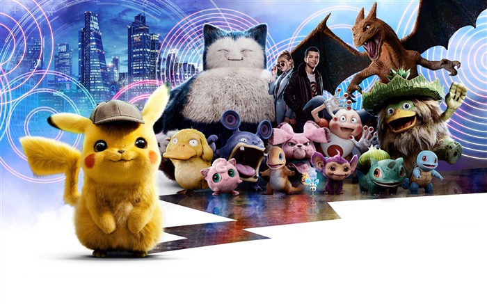 Detetive Pokemon Pikachu, 2019, Anime, Filme Visualizações:18667