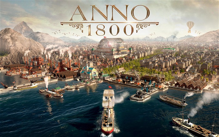 ANNO 1800, Jeu, 2019, HD, Ordinateur de bureau Vues:5986