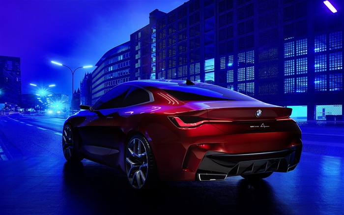 BMW, Concept 4, coches eléctricos, HD, póster Vistas:9159