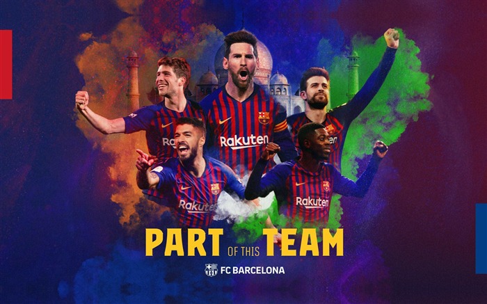 FC Barcelone, Football, 2019, HD, Ordinateur de bureau Vues:24934