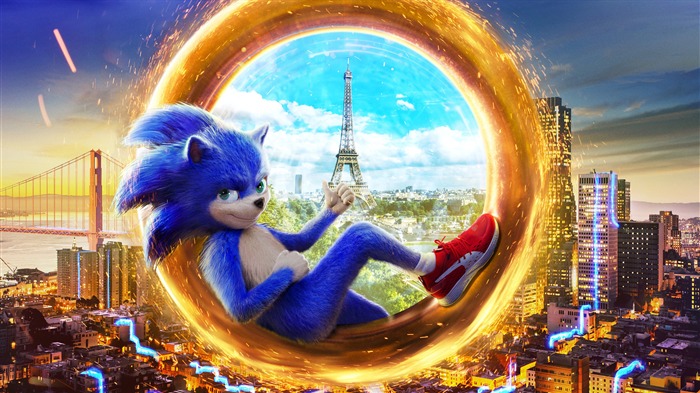 Sonic The Hedgehog, 2019, Film, HD, affiche Vues:15989